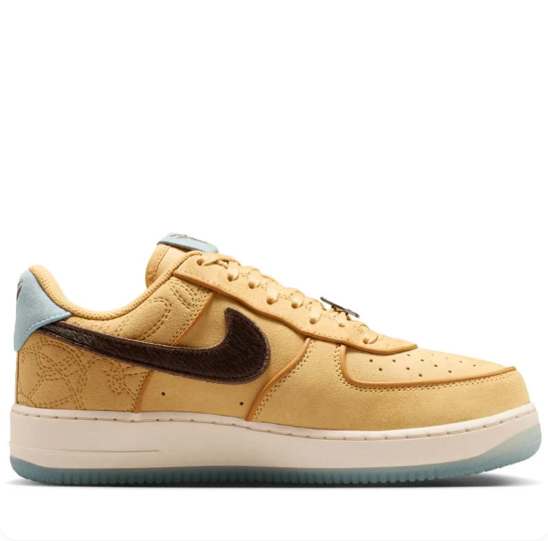 Nike Air Force 1 Low - Wheat / Dark Mocha / Glacier Blue