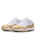 Air Jordan 11 Retro Low - White / Metallic Gold