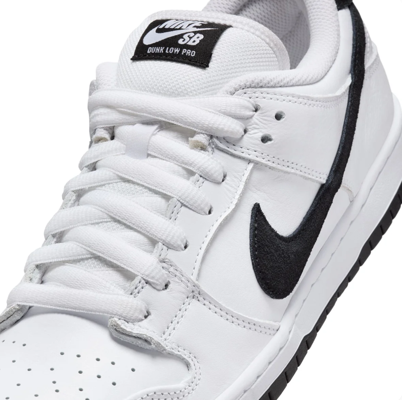 Nike SB Dunk Low Pro - White / Black