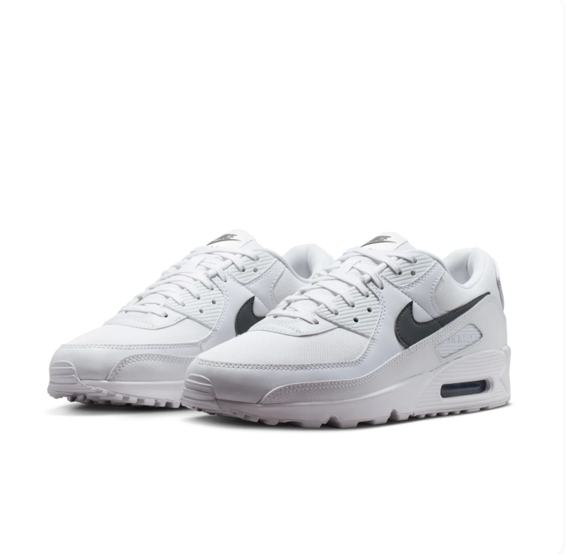 Nike Air Max 90 - White / Dark Smoke Grey