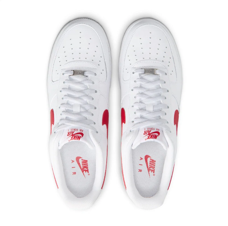 Nike Air Force 1 Low '07 - White / University Red