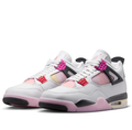 Air Jordan 4 Retro - White / Pink Foam / Fuchsia / Black