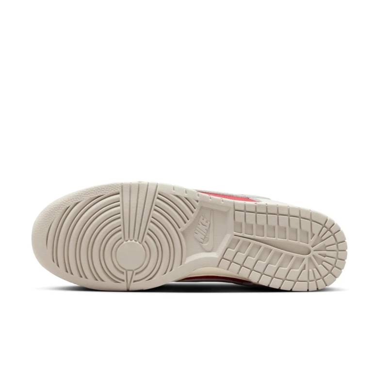 Nike Dunk Low - Vast Grey / Gym Red / Sail