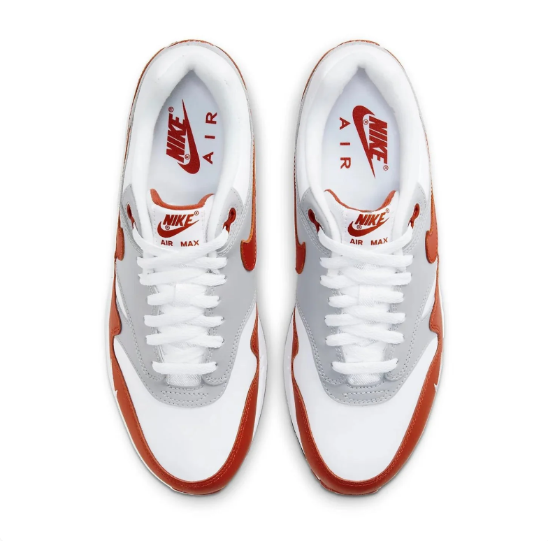 Nike Air Max 1 - White / Light Smoke Grey / Mars Stone
