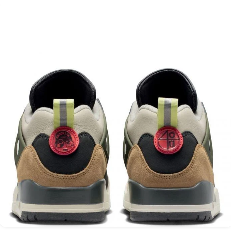Jordan Spizike Low - Anthracite / Khaki / Pink / Sail