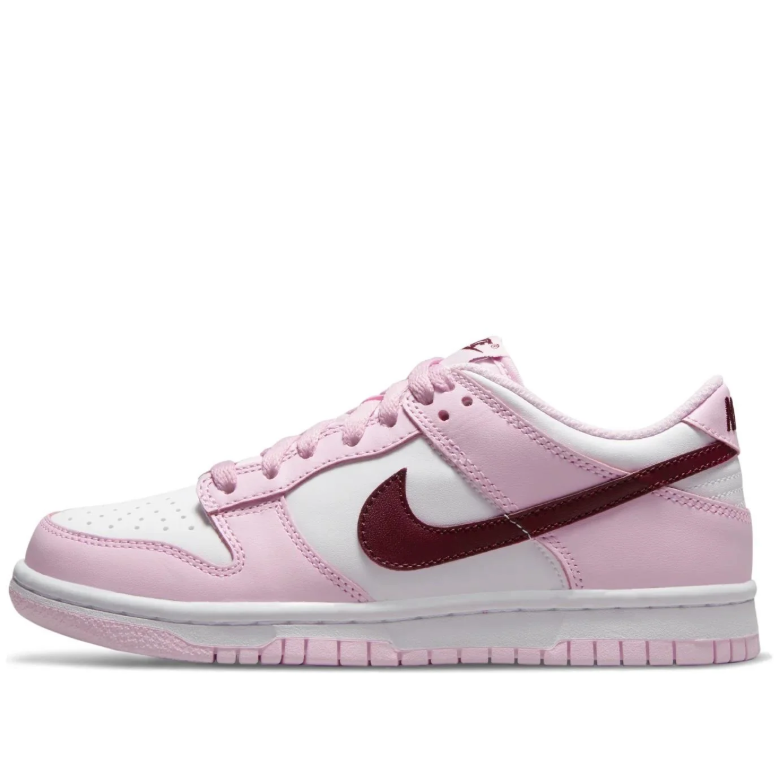Nike Dunk Low - Pink Foam / Dark Beetroot / White