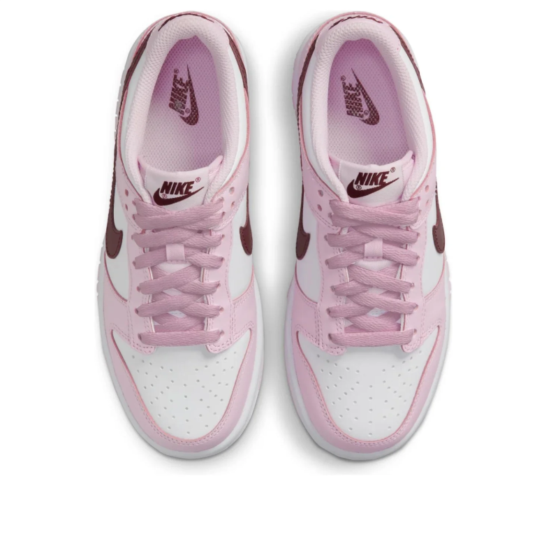 Nike Dunk Low - Pink Foam / Dark Beetroot / White