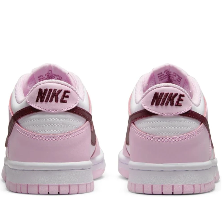 Nike Dunk Low - Pink Foam / Dark Beetroot / White