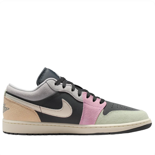 Air Jordan 1 Low SE - Dark Grey / Pink / Light Bone / Apricot