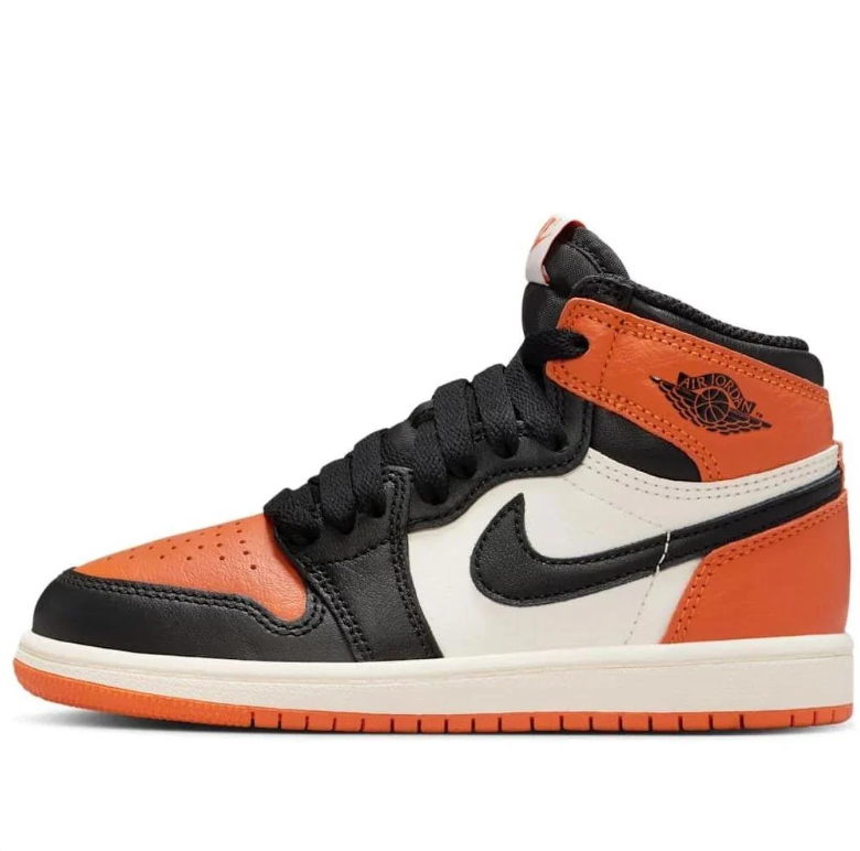 Air Jordan 1 High OG - Black / Starfish / Sail (Shattered Backboard)