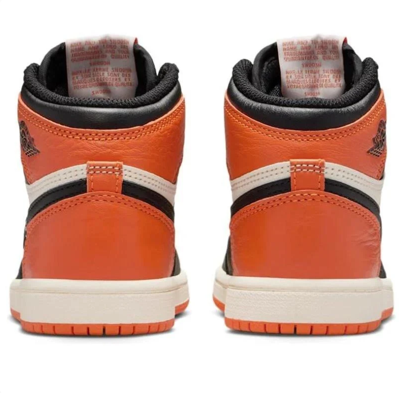 Air Jordan 1 High OG - Black / Starfish / Sail (Shattered Backboard)