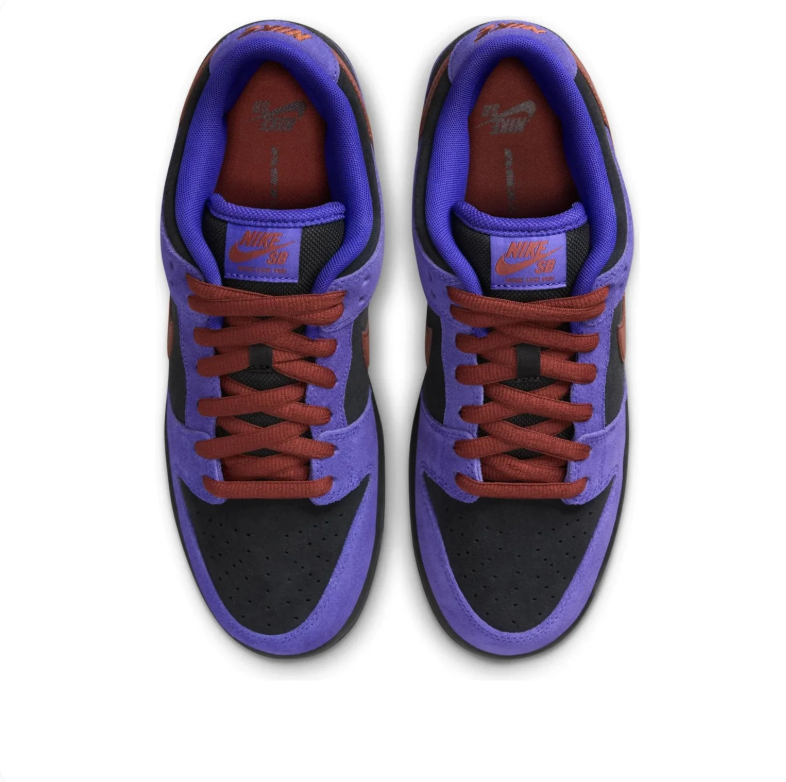 Nike SB Dunk Low - Varsity Purple / Black / Rust Brown