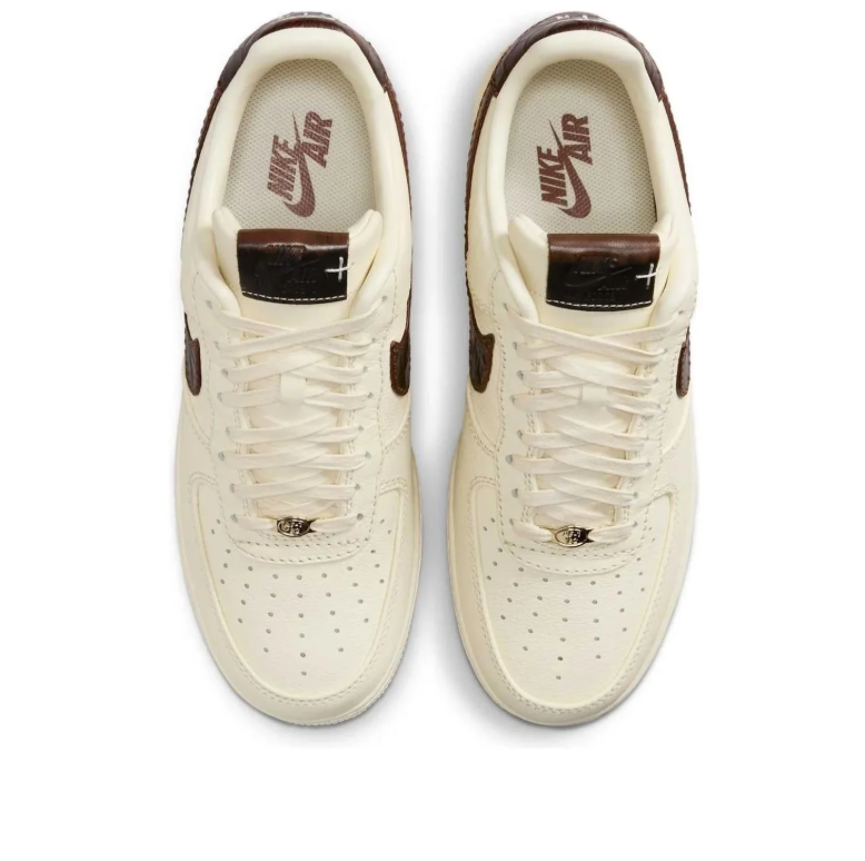 Nike Air Force 1 Low - Coconut Milk / Chocolate / Gold