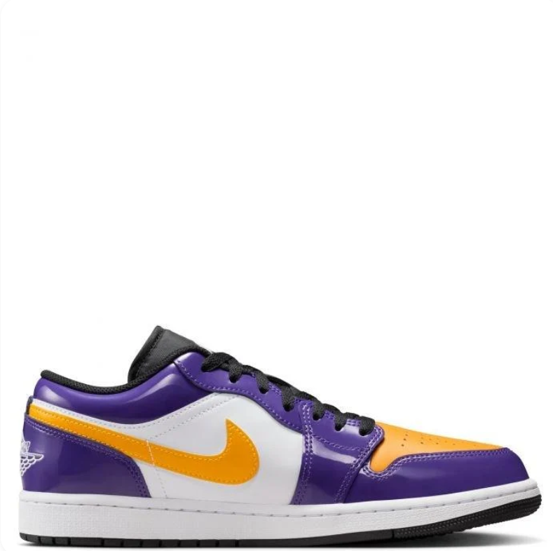 Air Jordan 1 Low - Field Purple / University Gold / White (Lakers)