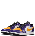 Air Jordan 1 Low - Field Purple / University Gold / White (Lakers)