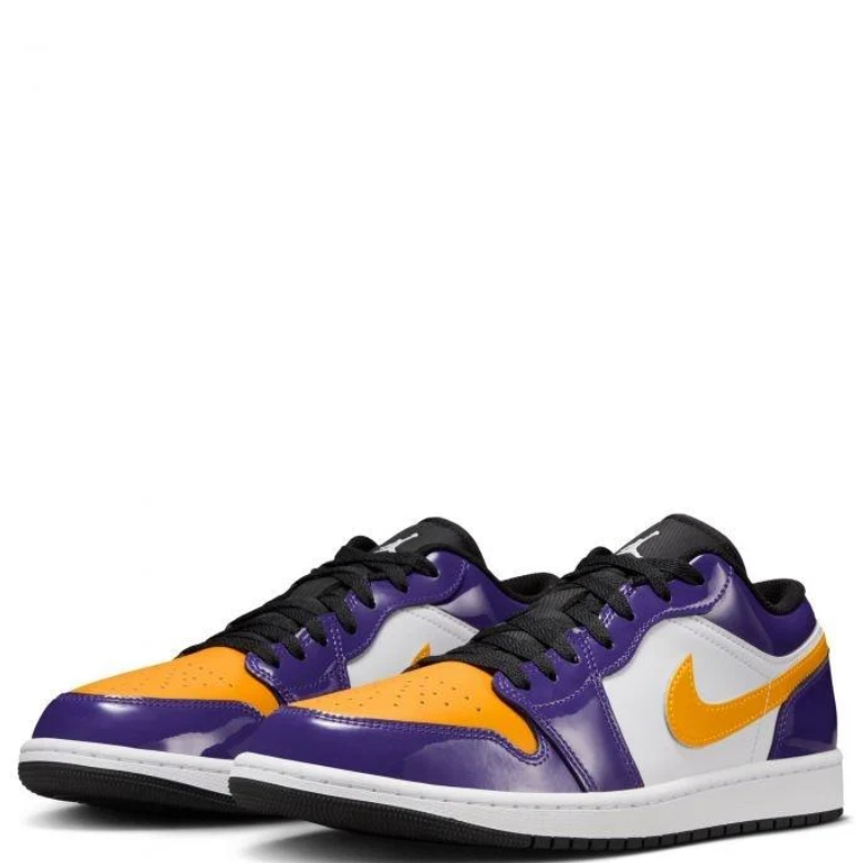 Air Jordan 1 Low - Field Purple / University Gold / White (Lakers)