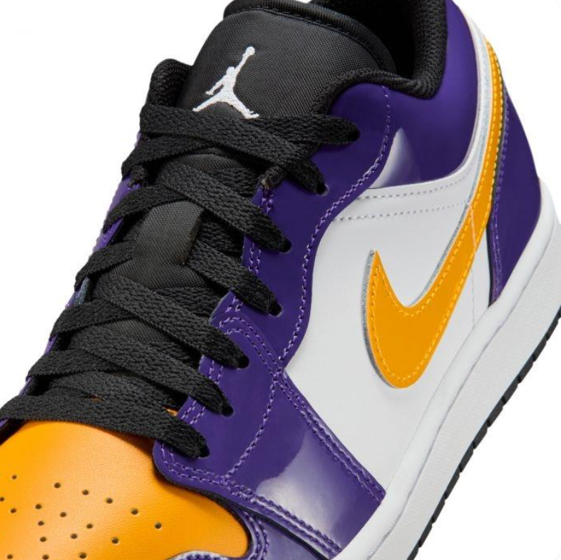 Air Jordan 1 Low - Field Purple / University Gold / White (Lakers)