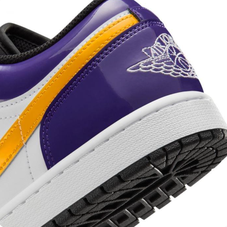 Air Jordan 1 Low - Field Purple / University Gold / White (Lakers)