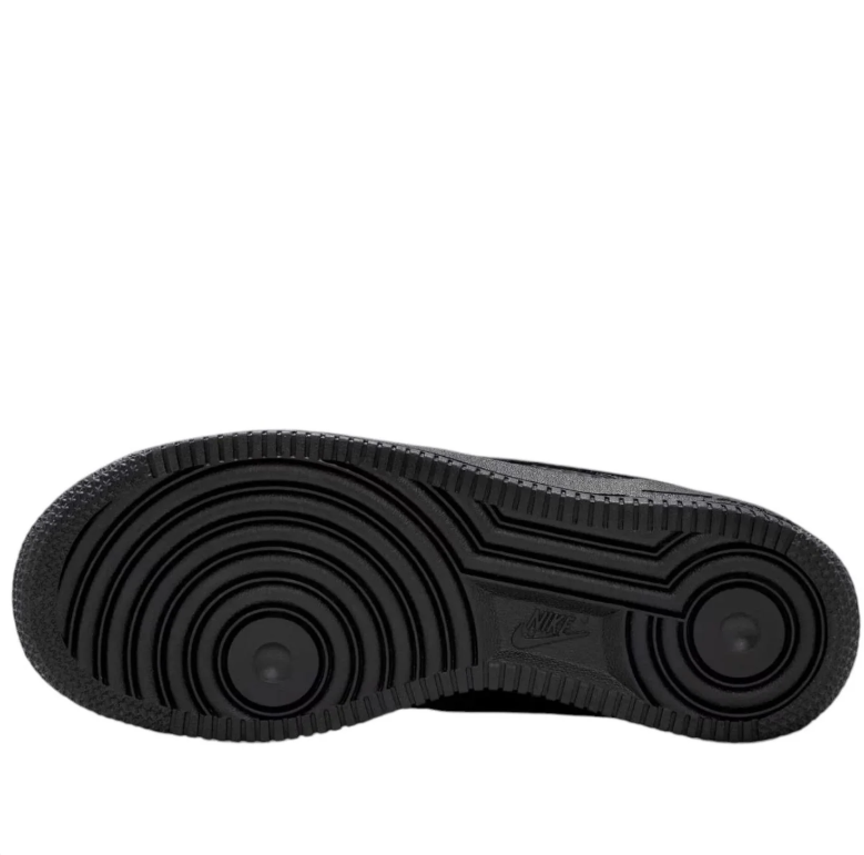 Nike Air Force 1 Low - Triple Black / Snakeskin
