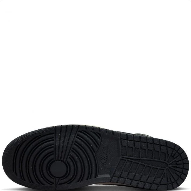 Air Jordan 1 Mid - Black / Sanddrift / Medium Olive