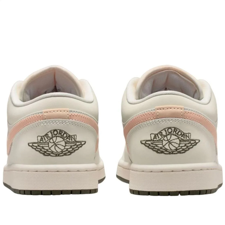 Air Jordan 1 Low - Sail / Pink Glaze / Olive
