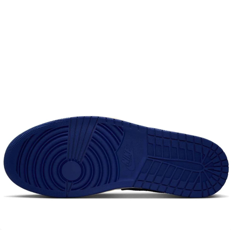 Air Jordan 1 Mid - Red / Royal Blue / White