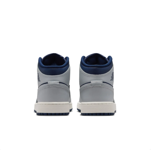Air Jordan 1 Mid - Midnight Navy / Wolf Grey / White