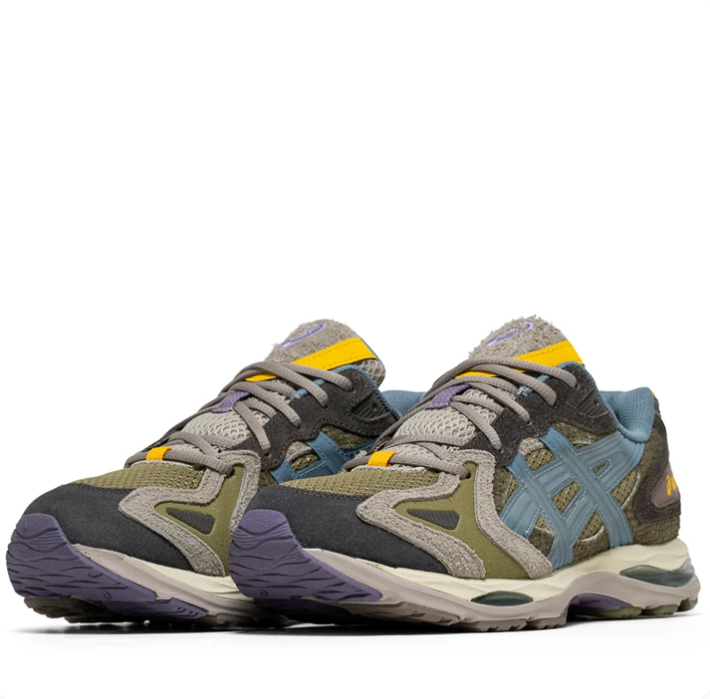 ASICS GEL-Terrain - Olive / Steel Blue / Yellow