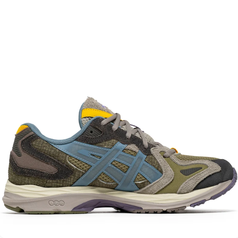 ASICS GEL-Terrain - Olive / Steel Blue / Yellow